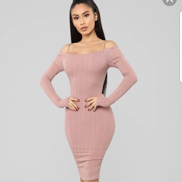 dress fashion nova Pink mauve dress - Picture 2 of 7